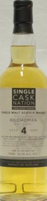 Kilchoman 2007 JWC Single Cask Nation First Fill Bourbon Barrel 378/07 58.4% 750ml
