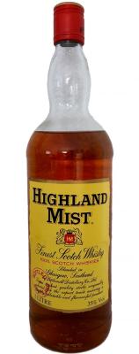 Highland Mist Finest Scotch Whisky 100% Scotch Whiskies by Littlemill Distillery Co. Ltd 35% 1000ml