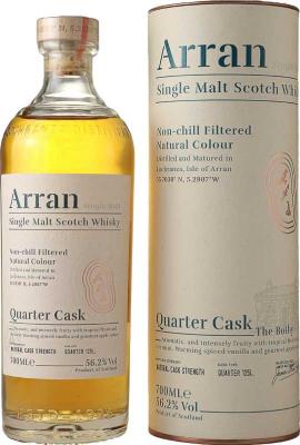 Arran Quarter Cask The Bothy Quarter 125L 56.2% 700ml