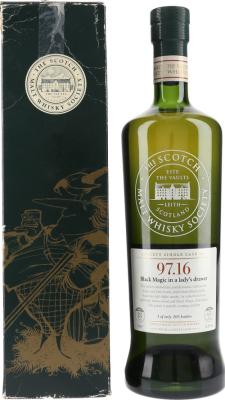 Littlemill 1990 SMWS 97.16 Black Magic in a lady's drawer 1st Fill Ex-Bourbon Barrel 56.4% 700ml