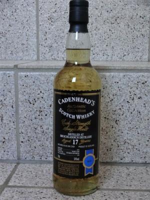 Bruichladdich 1991 CA Authentic Collection 17yo Bourbon Hogshead 54% 700ml