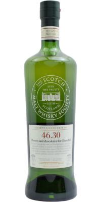 Glenlossie 2000 SMWS 46.30 Flowers and chocolates for Churchill Refill Ex-Bourbon Hogshead 46.30 58.6% 700ml