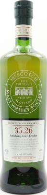 Glen Moray 1998 SMWS 35.26 Satisfying dawn breaker 1st-fill Barrel 35.26 58.8% 700ml