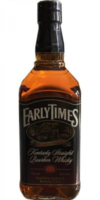 Early Times Kentucky Straight Bourbon Whisky 40% 750ml