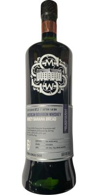 Bourbon Whisky 2015 SMWS B7.2 Boozy banana bread 1st Fill #4 Char Barrel 55.8% 700ml