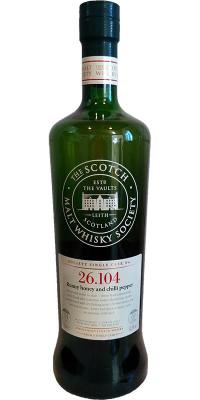 Clynelish 1999 SMWS 26.104 Runny honey and chilli pepper Refill Ex-Bourbon Barrel 26.104 58.5% 700ml