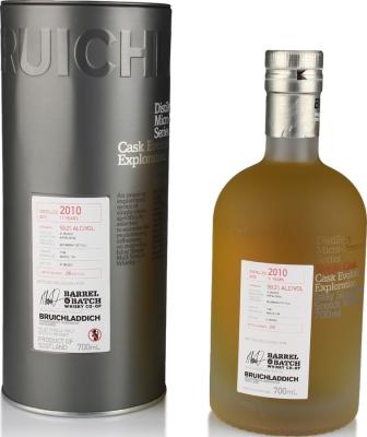 Bruichladdich 2010 1st fill ex-bourbon #1189 Barrel & Batch Whisky Co-op 59.2% 700ml