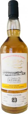 Imperial 1995 ElD The Single Malts of Scotland Barrel #5412 Kensington Wine Market 47.7% 700ml