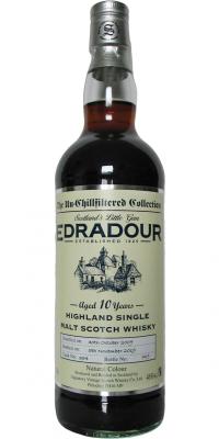 Edradour 2009 SV The Un-Chillfiltered Collection Sherry Cask #354 46% 700ml