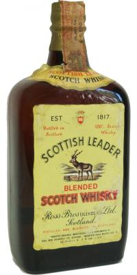 Scottish Leader Blended Scotch Whisky 100% Scotch Whisky 43% 750ml