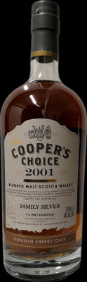 Blended Malt Scotch Whisky 2001 VM The Cooper's Choice 1st Fill Oloroso Sherry Butt VM31 44% 700ml