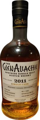 Glenallachie 2011 Single Cask Western Canada Exclusive 61.8% 700ml