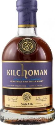 Kilchoman Sanaig Bourbon Sherry 46% 750ml
