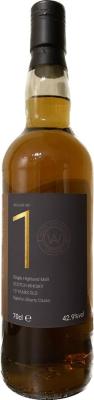 Single Highland Malt Release No. 1 Sherry Casks 42.9% 700ml