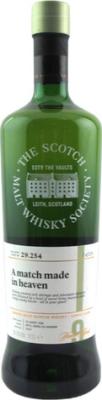 Laphroaig 2008 SMWS 29.254 a match made in heaven 9yo Refill Ex-Bourbon Barrel 60.3% 700ml