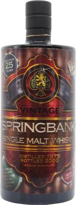 Springbank 1975 UD Sherry Cask Private Bottling 49.4% 700ml
