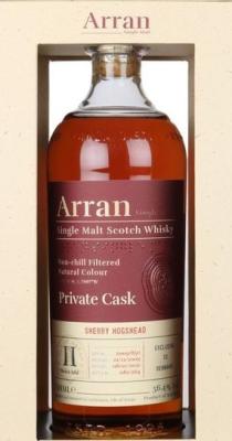 Arran 2009 Sherry Hogshead Denmark Exclusive 56.4% 700ml