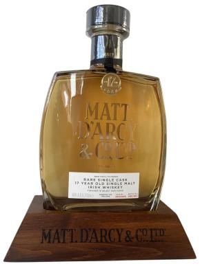 Matt.D'Arcy 17yo MDAr rum cask finish 46% 700ml