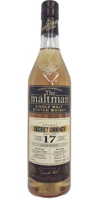 Secret Orkney Distillery 1999 MBl The Maltman Refill Hogshead #47 52.9% 700ml