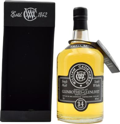 Glenrothes 2001 CA Small Batch 14yo 2x Bourbon Hogsheads 46% 700ml