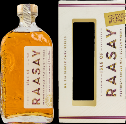Raasay Ex-Bordeaux Red Wine -Peated Na Sia Single Cask Series Ex-Bordeaux Red Wine 61.7% 700ml