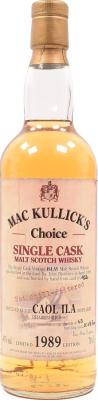 Caol Ila 1989 McC Mac Kullick's Choice Single Cask #2930 43% 700ml