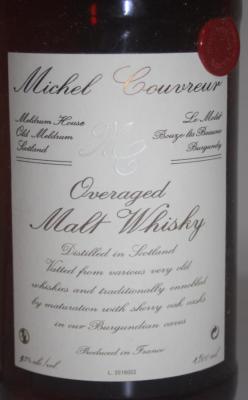 Overaged Malt Whisky Distilled in Scotland MCo Sherry Oak Casks 53% 1500ml