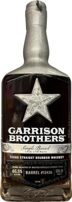 Garrison Brothers 2018 Single Barrel Cask Strength Prime Barrel 66.5% 750ml