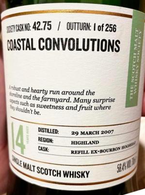 Tobermory 2007 SMWS 42.75 Coastal convolutions Refill ex-bourbon hogshead 58.4% 700ml