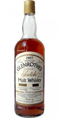 Glenrothes 1957 GM Glenrothes Glenlivet 40% 750ml