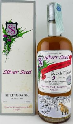 Springbank 1998 SS Pure Campbeltown Malt 57% 700ml