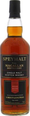 Macallan 2003 GM Speymalt 1st-Fill Sherry Hogshead LMDW 58.5% 700ml