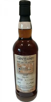 Glentauchers 2008 SpSw Sherry Butt #900184 50% 700ml