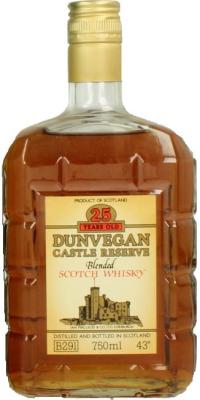 Dunvegan 25yo IM Castle Reserve Oak Casks 43% 750ml