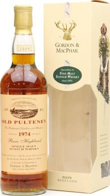 Old Pulteney 1974 GM Rare Highland Single Malt 43% 700ml