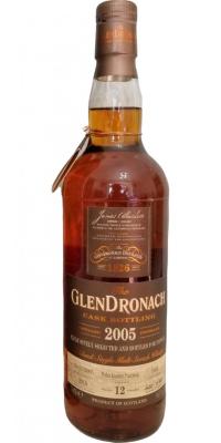 Glendronach 2005 Cask Bottling Pedro Ximenez Puncheon 1445 Taiwan Exclusive 54.8% 700ml