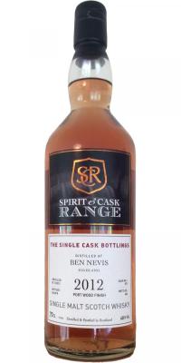 Ben Nevis 2012 Wx Spirit & Cask Range Port Wood Finish #973 48% 700ml