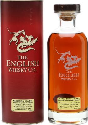 The English Whisky 2007 Chapter 10 Sherry Cask 46% 700ml