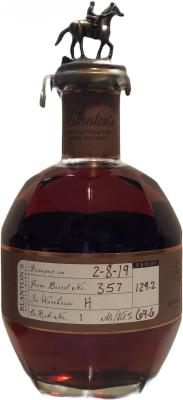 Blanton's Straight from the Barrel #357 64.6% 700ml