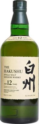 Hakushu 12yo Japanese Whisky 43% 750ml