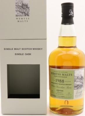 Tormore 1988 Wy White Chocolate Torte Barrel 46% 700ml