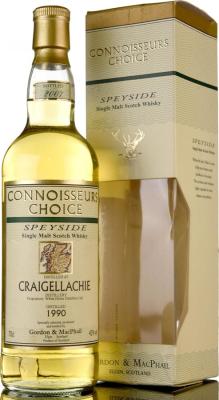 Craigellachie 1990 GM Connoisseurs Choice Refill Bourbon Barrels 43% 700ml