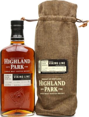 Highland Park 2003 Single Cask Series Refill Butt #5734 Viking Line 63.1% 700ml