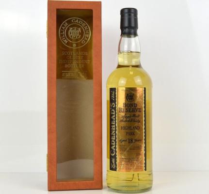 Highland Park 1990 CA Bond Reserve 18yo Bourbon Hogshead 53.5% 700ml