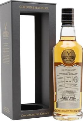 Old Pulteney 1998 GM Connoisseurs Choice Cask Strength Refill Bourbon Barrel U.K. Exclusive 56.6% 700ml