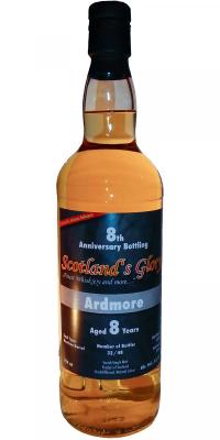 Ardmore 2008 SG 8th Anniversary Bottling Bourbon Barrel 53.7% 700ml