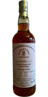 Glenlivet 1996 SV The Un-Chillfiltered Collection 1st Fill Sherry Butt #67677 46% 700ml