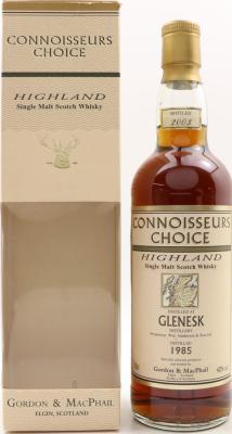 Glenesk 1985 GM Connoisseurs Choice 40% 700ml