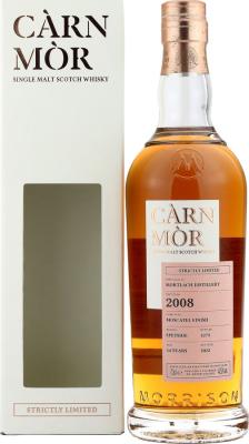 Mortlach 2008 MSWD Carn Mor Strictly Limited Moscatel Cask Finish 47.5% 700ml