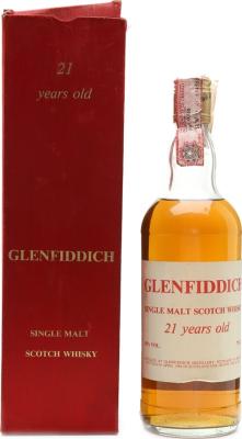Glenfiddich 1961 21yo Zenith 45% 750ml